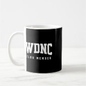 Wdnc Club Member We Do Not Care Gift Women Perimen Kaffeetasse (Links)