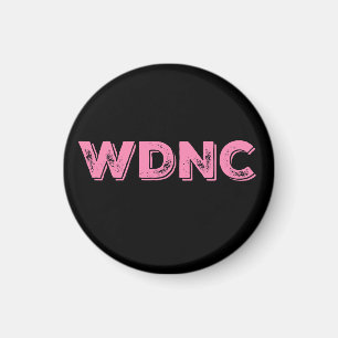 WDNC ist uns in bedrücktem Rosa nicht wichtig Magnet