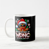 Wdnc We Do Not Care Club Funny Gingerbread Art Kaffeetasse (Links)