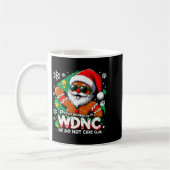 Wdnc We Do Not Care Club Funny Gingerbread Art  Kaffeetasse (Links)