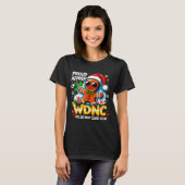 Wdnc We Do Not Care Club Funny Gingerbread Art  T-Shirt (Vorne ganz)