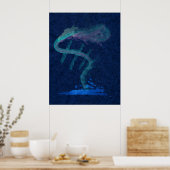 WDV - 052 - Hinter Wolken Poster (Küche)