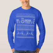 WDW hässliche Weihnachtsradiostrickjacke T-Shirt (Vorderseite)