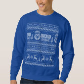 WDW Radioweihnachtsstrickjacke (Sweatshirt) Sweatshirt (Vorderseite)