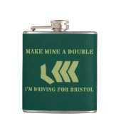 WDYHC Bristol Flask Flachmann (Vorderseite)