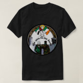 We Aim To Be Free - Irish Palestinian Solidarity. T-Shirt (Design vorne)