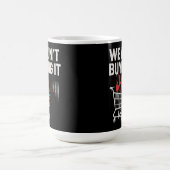 We Ain’t Buying It Protest Design Kaffeetasse (Mittel)