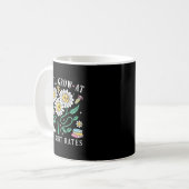 We All Grow At Different Rates Back To School Teac Kaffeetasse (Vorderseite Links)
