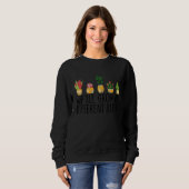We All Grow At Different Rates SPED Teacher School Sweatshirt (Vorne ganz)