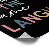 We All Laugh In The Same Language, English Languag Poster (Ecke)