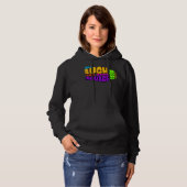 We all LAUGH in the same LANGUAGE ESL GRAPHIC Hoodie (Vorne ganz)