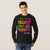 We all laugh in the same language ESL TEACHER tie  T-Shirt (Vorne ganz)