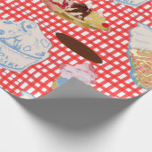 We All Scream For Ice Cream Geschenkpapier (Ecke)