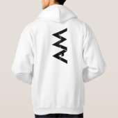 We AM Hoodie White (Rückseite)