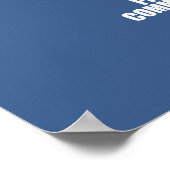 WE ARE A TEAM Inspirational Wall Art for Offices Poster (Ecke)