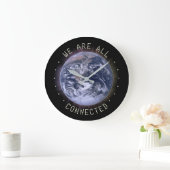 We Are All Connected Wall Clock Große Wanduhr (Zuhause)