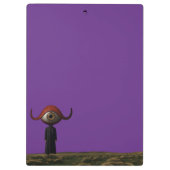 We Are All Eyes Here  Klemmbrett (Rückseite)