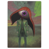 We Are All Eyes Here  Klemmbrett (Rückseite)