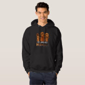 We Are All Human African Melanin Pride Black Histo Hoodie (Vorne ganz)