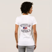 We are America T-Shirt (Schwarz voll)