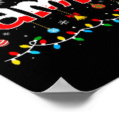 We Are Family 2025 Christmas Pajama Funny Matching Poster (Ecke)