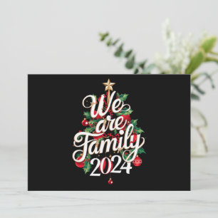 We Are Family Weihnachten 2024 passende Pyjama 