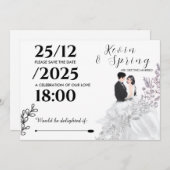 We are getting Married Einladung (Vorne/Hinten)