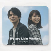 We are Light Worker Mousepad (Vorne)