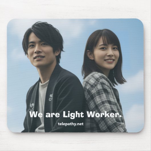 We are Light Worker Mousepad (Vorne)
