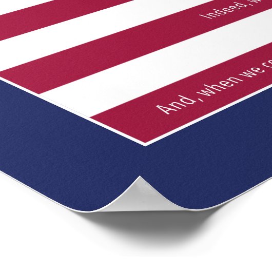 We Are One Poster (Ecke)