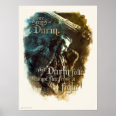 We Are Sons Of Durin Poster (Vorne)