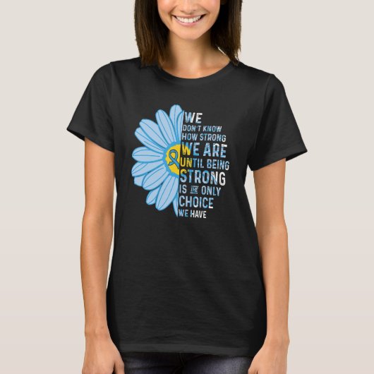 We are Strong Graves Disease Awareness Supporter R T-Shirt (Vorderseite)