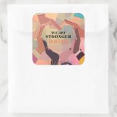 We Are Stronger Together Inclusivity Sticker Sets (Tasche)