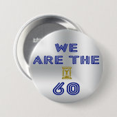 We are the 60 button (Vorne & Hinten)