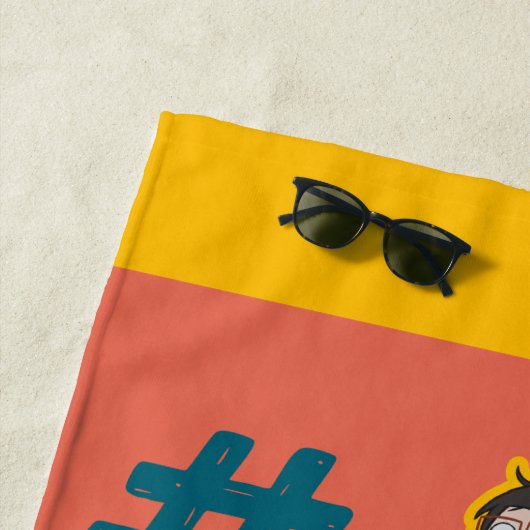 We Bare Bears and Chloe - #StackGoals Strandtuch (Beispiel)