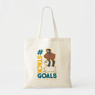 We Bare Bears and Chloe - #StackGoals Tragetasche