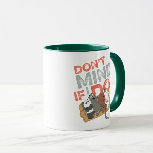 We Bare Bears & Charlie - Don't Mind If I Do! Tasse (VorderseiteRechts)