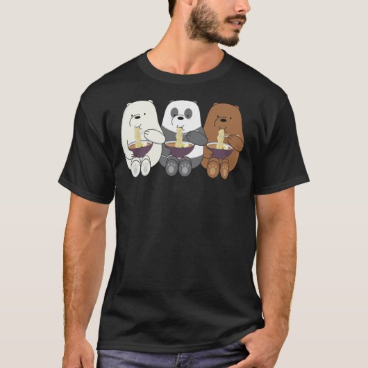 We Bare Bears Classic T - Shirt (Vorderseite)