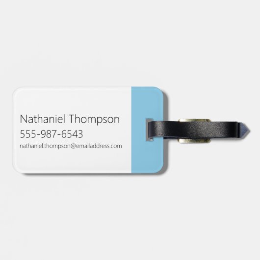 We Bare Bears - Erlebnis wartet Gepäckanhänger (Rückseite horizontal)