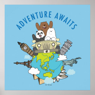 We Bare Bears - Erlebnis wartet Poster