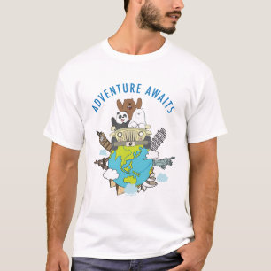 We Bare Bears - Erlebnis wartet T-Shirt