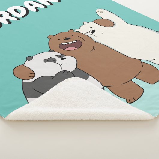 We Bare Bears Group Hug Sherpadecke (3/4)