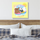 We Bare Bears - Hello Summer! Let's Have Fun Leinwanddruck (Insitu (Schlafzimmer))