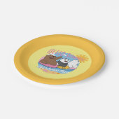 We Bare Bears - Hello Summer! Let's Have Fun Pappteller (Schrägansicht)