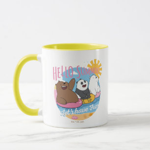We Bare Bears - Hello Summer! Let's Have Fun Tasse