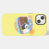 We Bare Bears! Let’s Have Fun iPhone Hülle (Rückseite (Horizontal))
