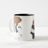 We Bare Bears Mug Double side print Zweifarbige Tasse (Vorderseite Links)