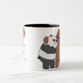 We Bare Bears Mug Double side print Zweifarbige Tasse (Mittel)
