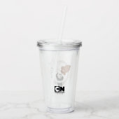 We Bare Bears - #SquadGoals Acryltrinkbecher (Rückseite)