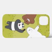 We Bare Bears - #SquadGoals Case-Mate iPhone Hülle (Rückseite (Horizontal))